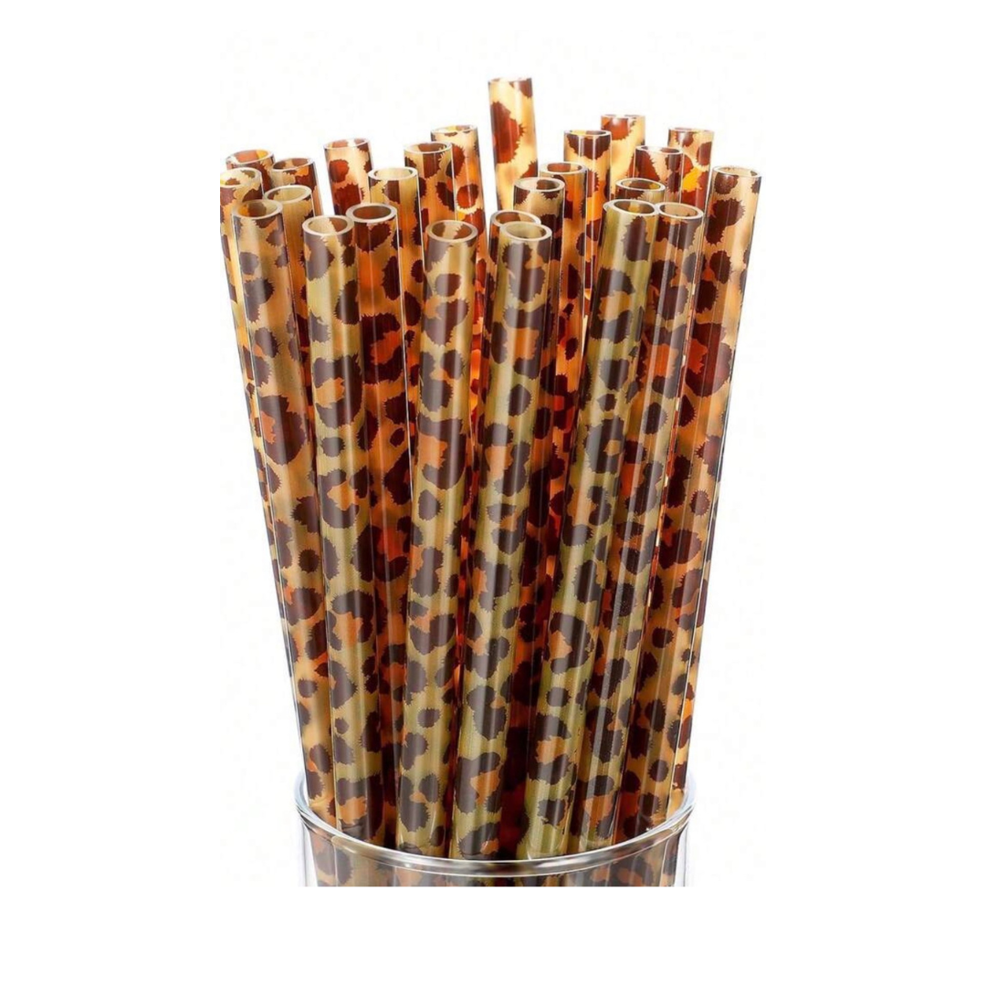 Leopard Straw