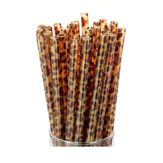 Leopard Straw