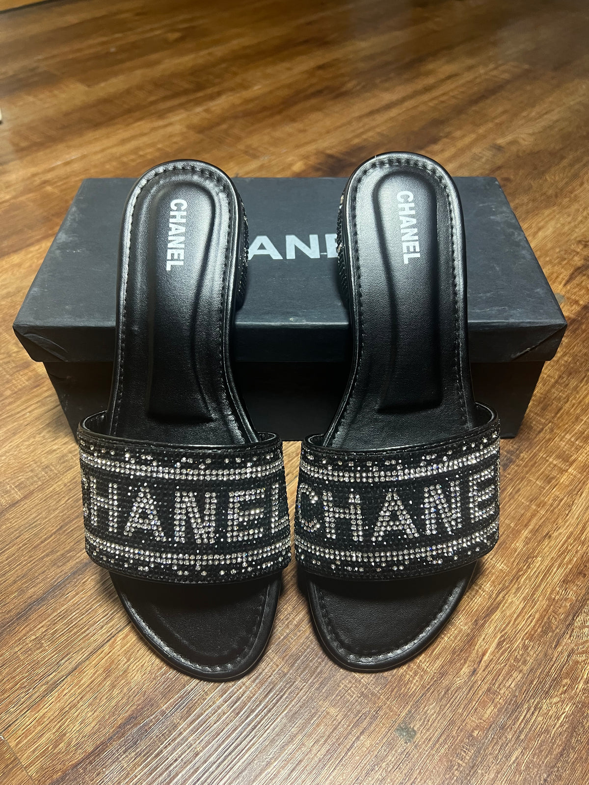 Chanel Slippers - Black