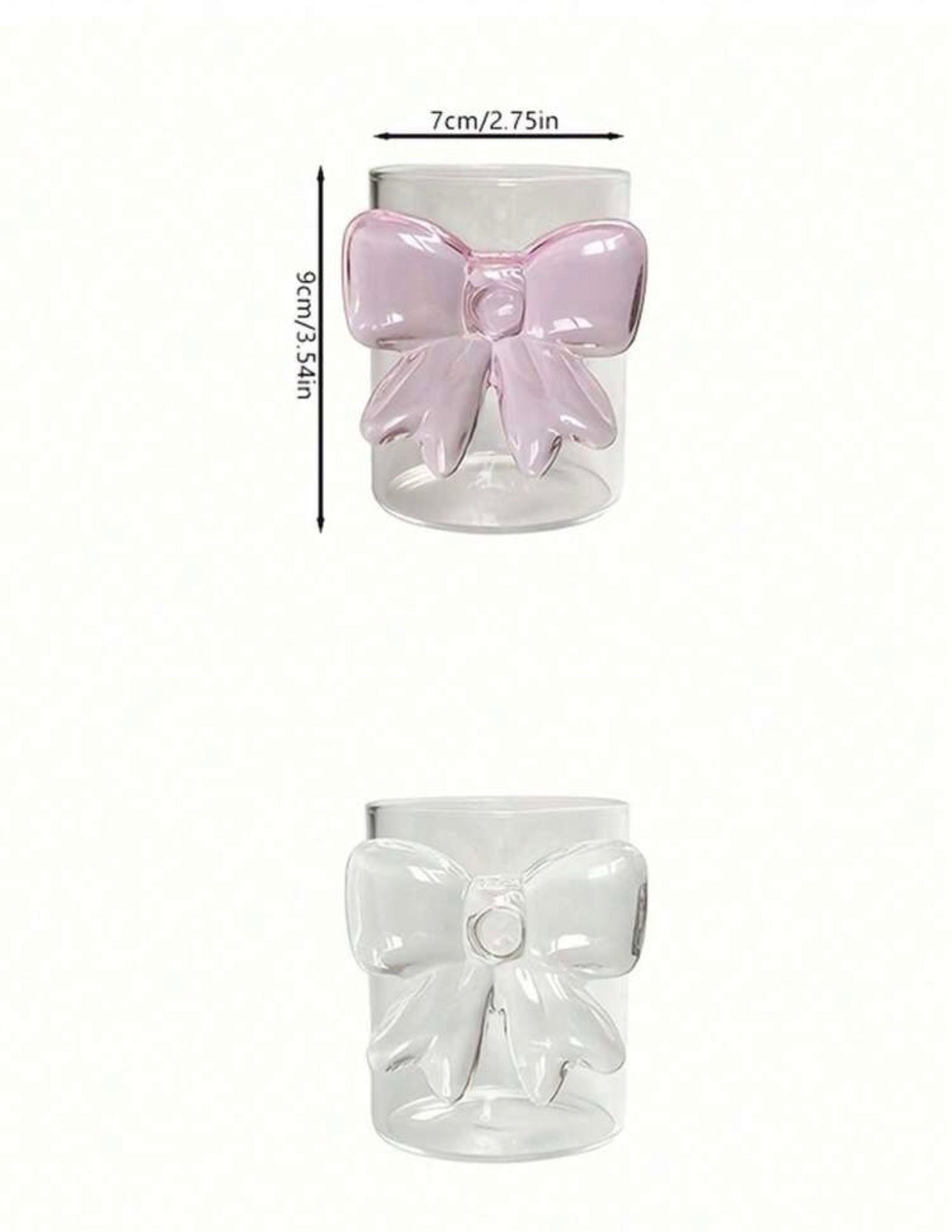 Pink Bow Drinkware