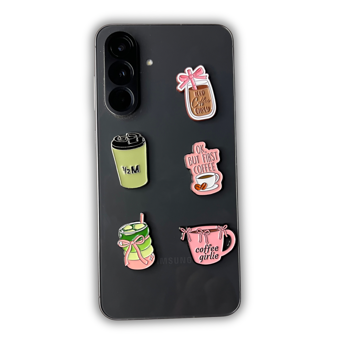 Metal Phone Sticker Charm Bundle 5 (Pack of 5 )