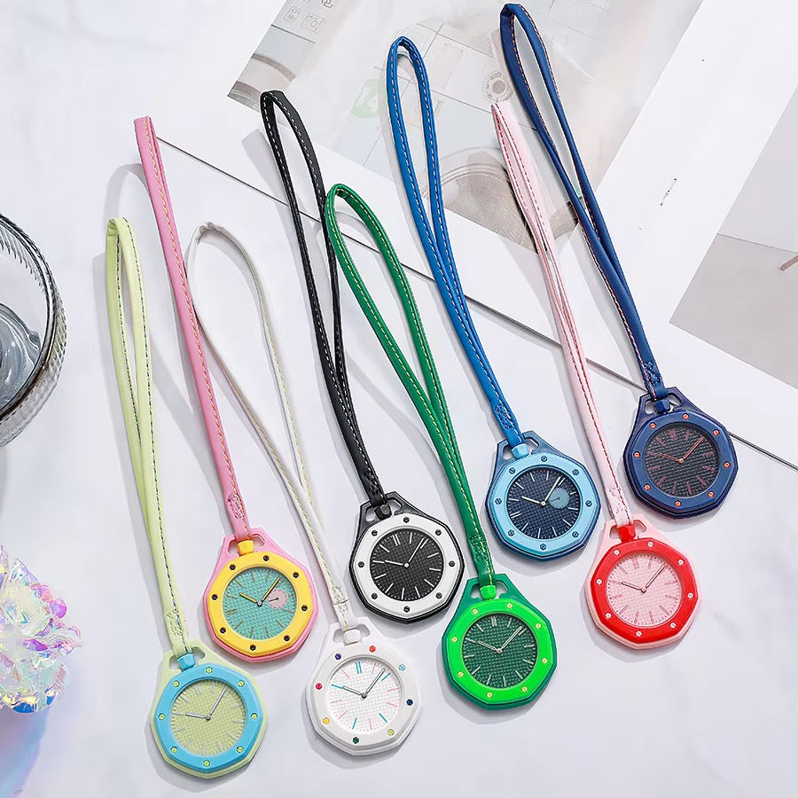 Pink & Yellow Swatch Ap (Watch and Bag Charm)
