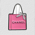 Chanel Phone Sticker Charm