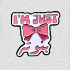 I’m Just banno Phone Sticker Charm