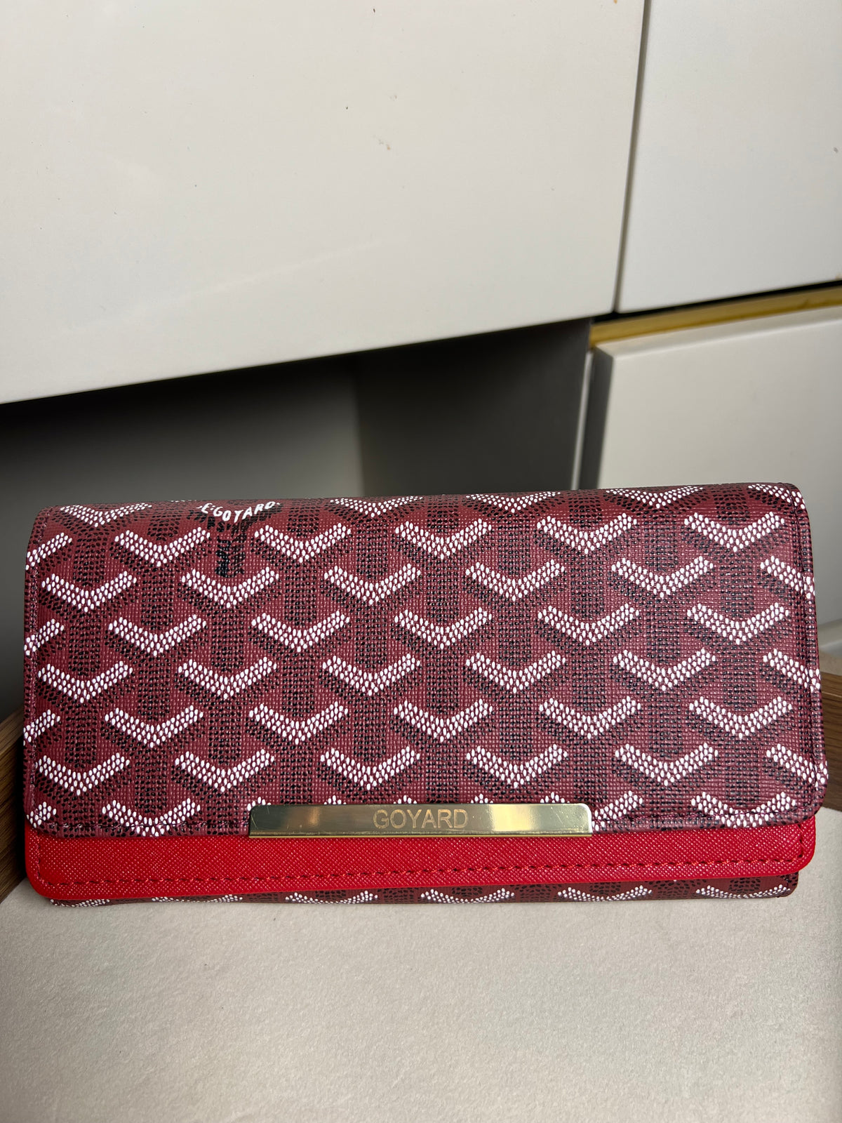 Goyard Wallet - Maroon