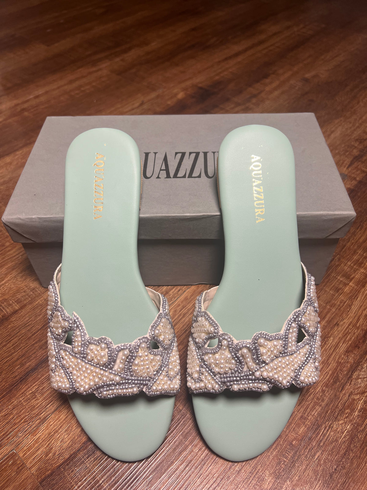 Aquazzura Bloom - Blue