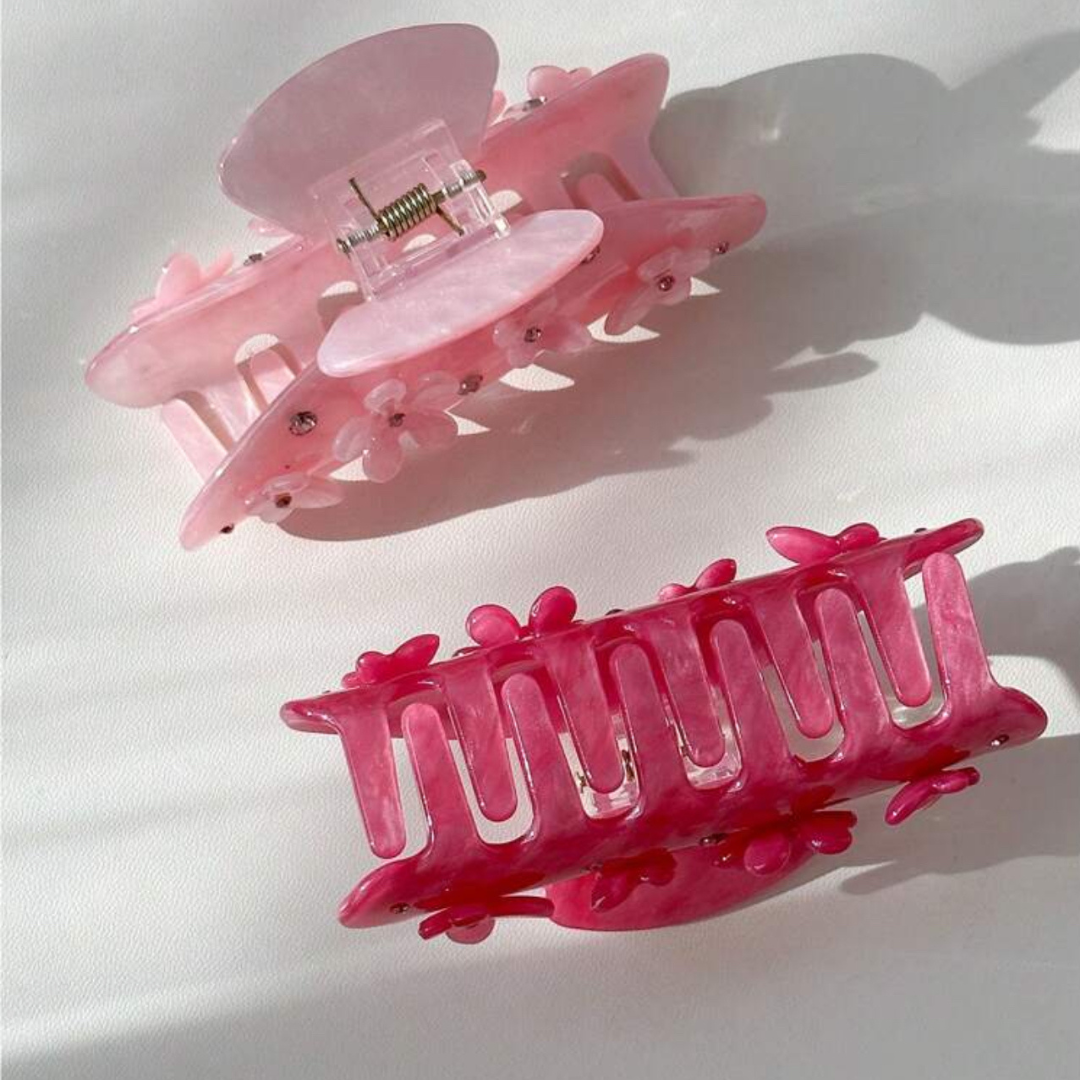 Rose Hair Claw - Barbie