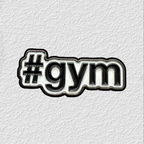 Gym Phone Sticker Charm