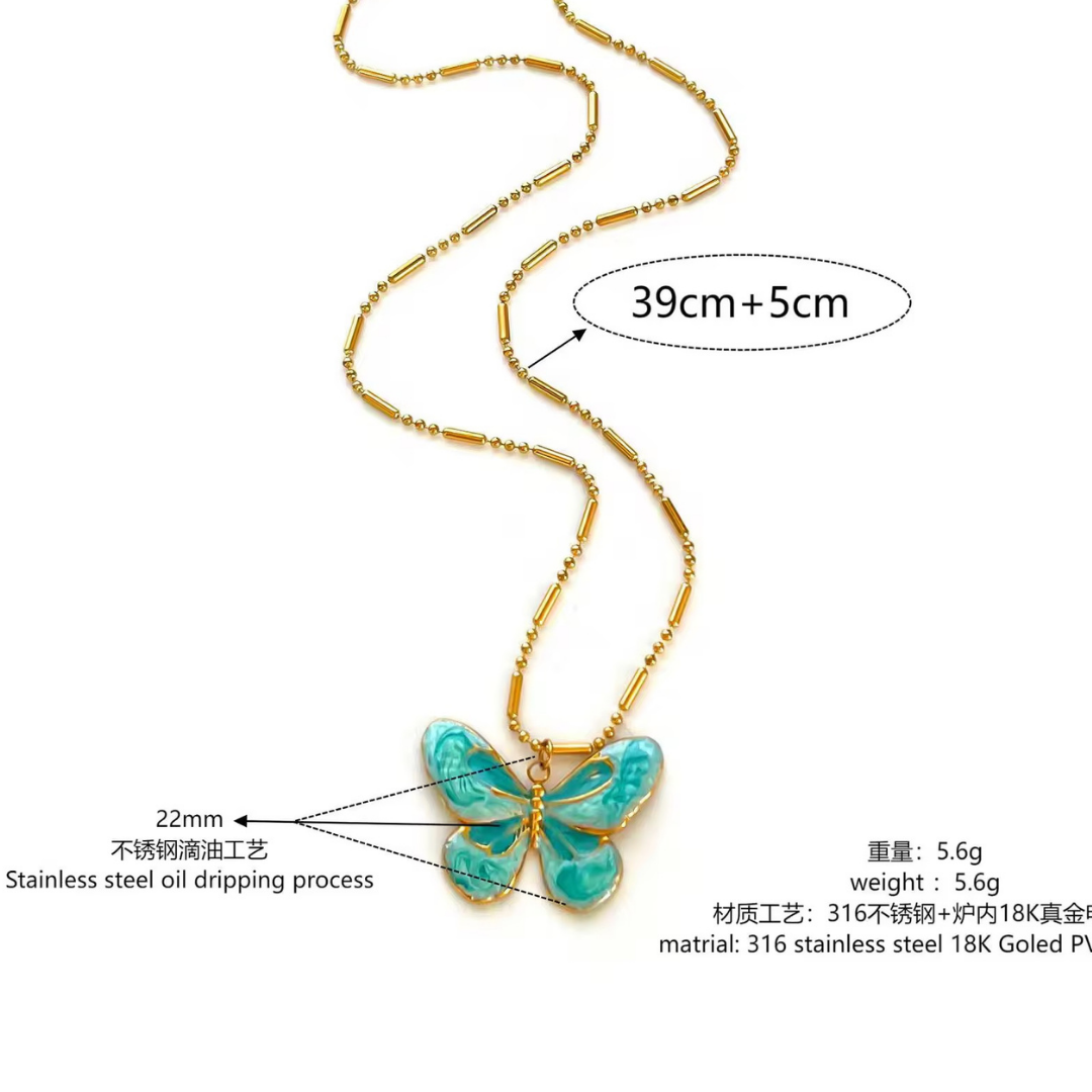 Butterfly Glow Pendant