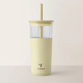 Ice Coffee Tumbler - Yellow 20 Oz
