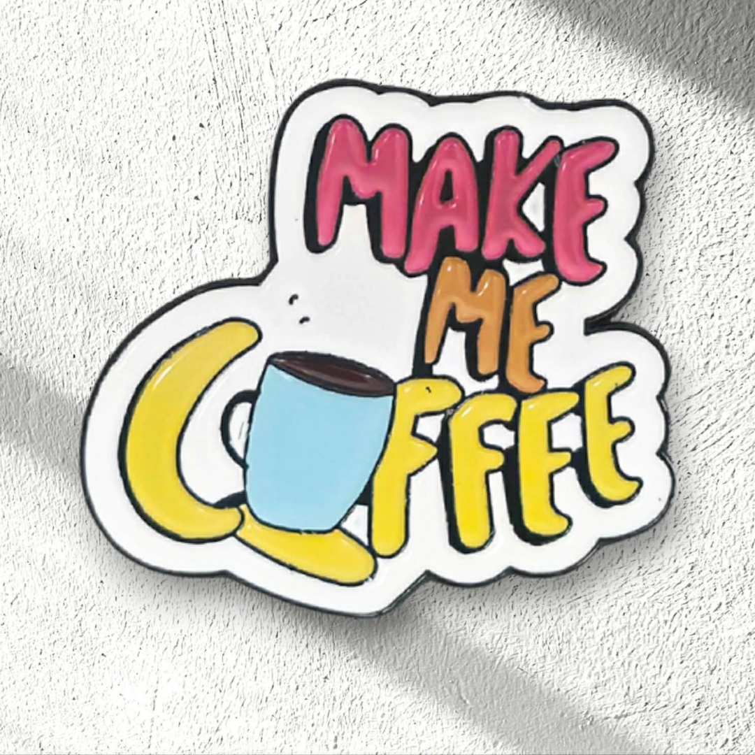 Make me Coffee Phone Sticker Charm