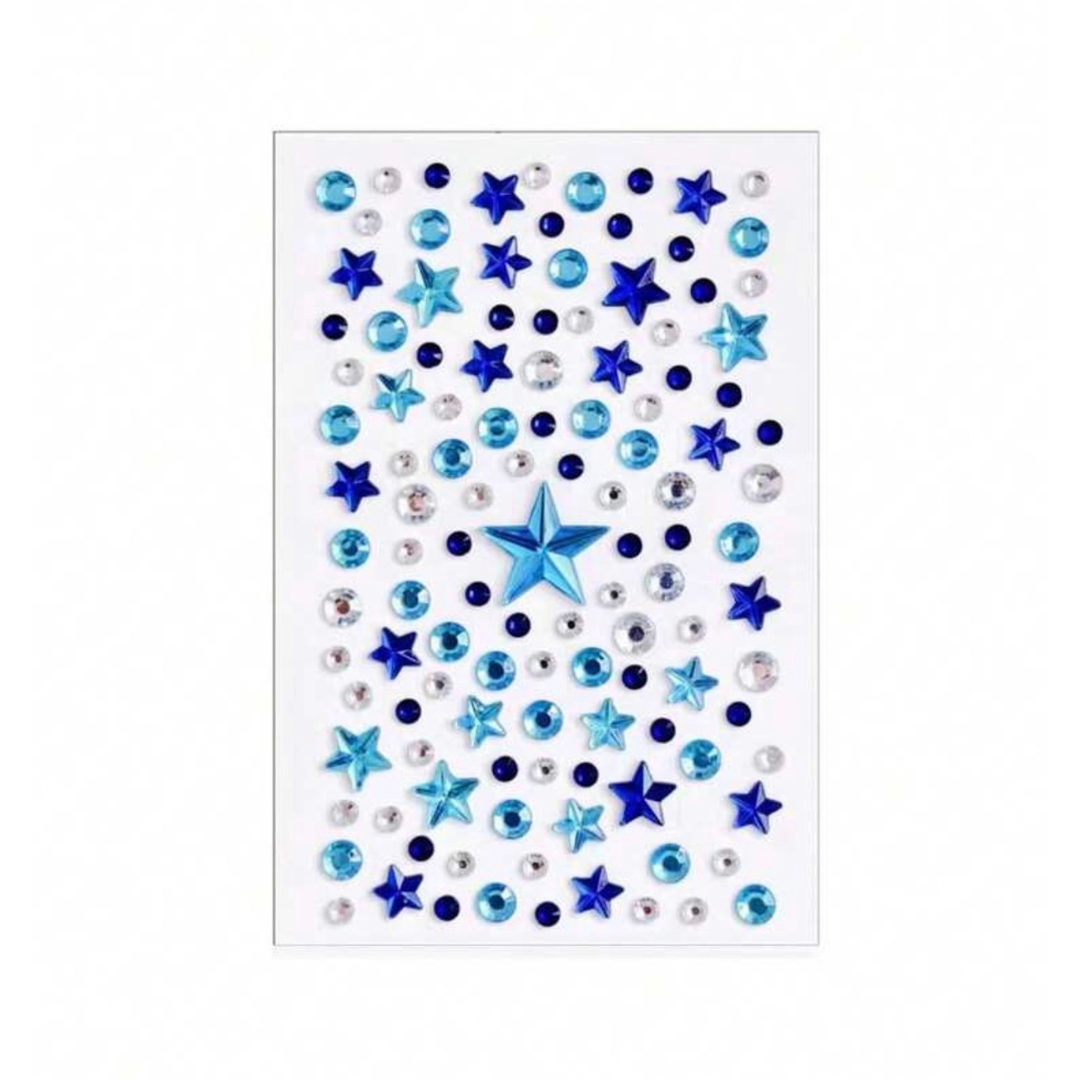 Blue Star Whimsical Stickers (Delivery after 4-5 working days)