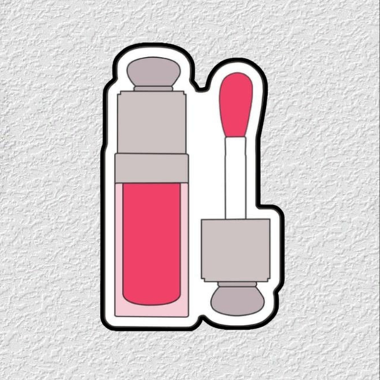 Lipstick Phone Sticker Charm