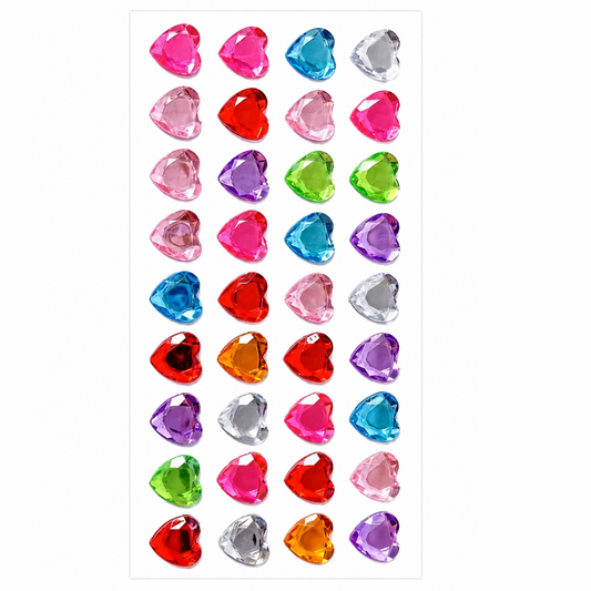 Mix Heart Whimsical Stickers (Delivery after 4-5 working days)
