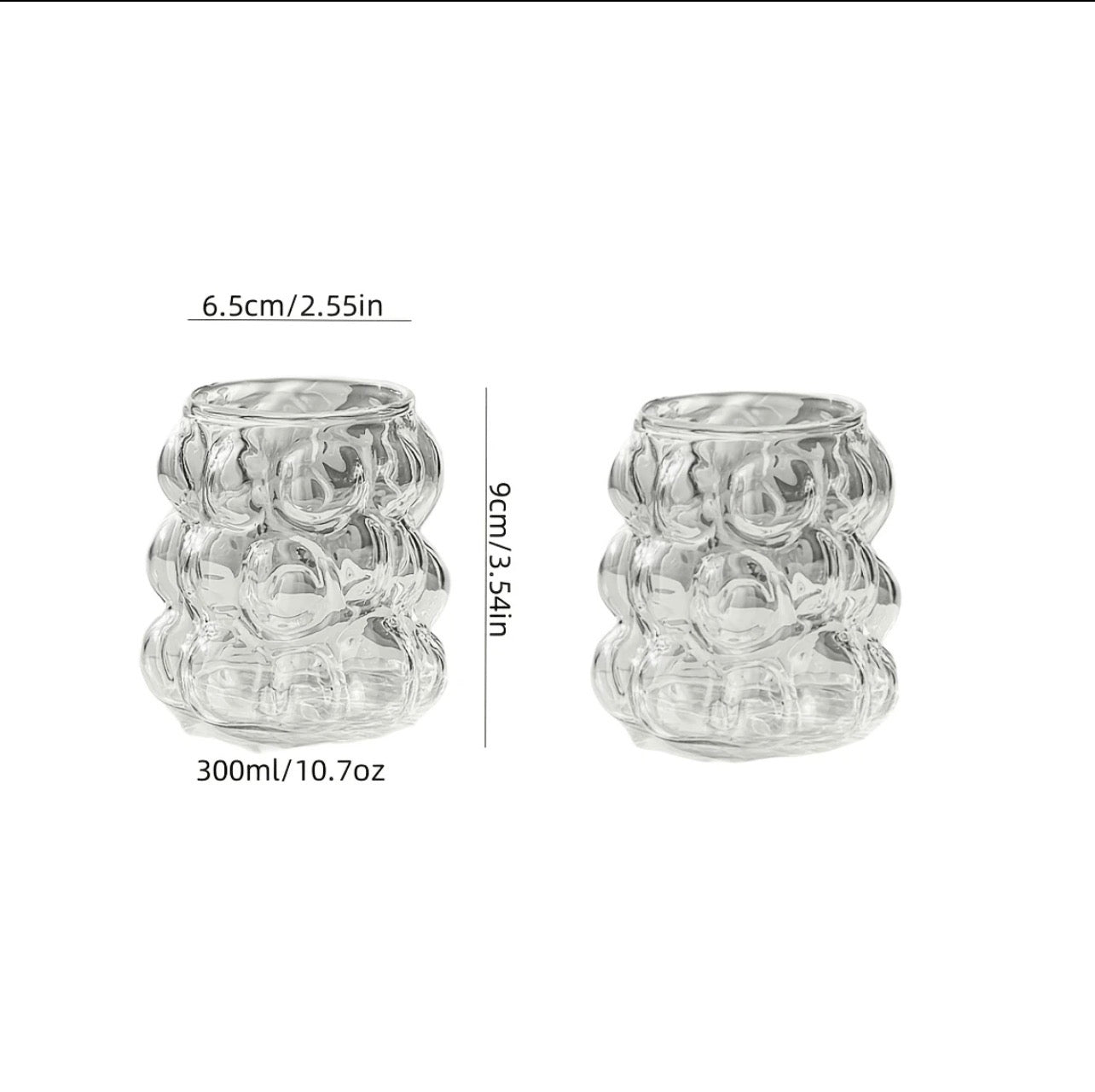 Bubble Glass Drinkware
