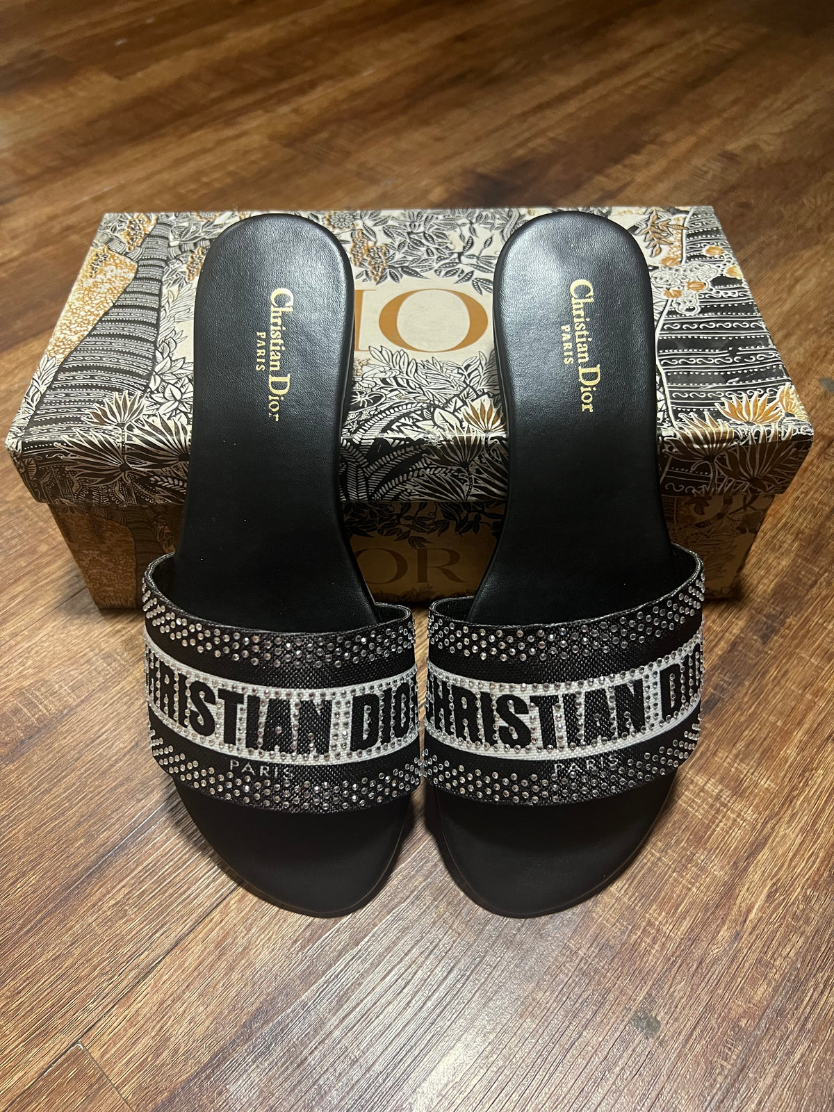 Dior Slippers - Black
