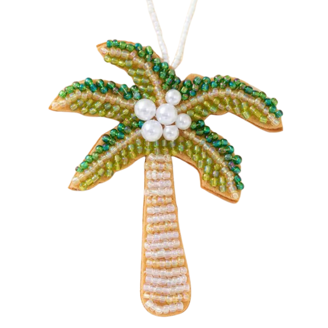 Palm Tree - Green Bag Charm