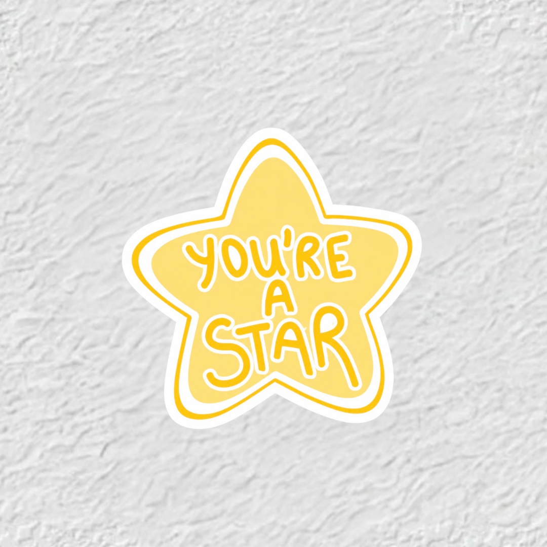 You’re A Star Phone Sticker Charm