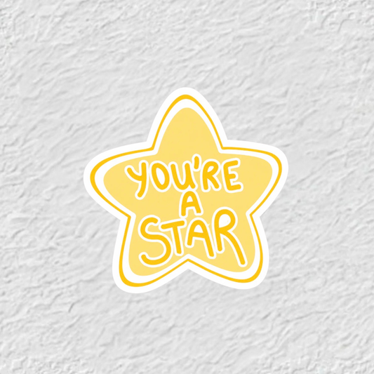 You’re A Star Phone Sticker Charm