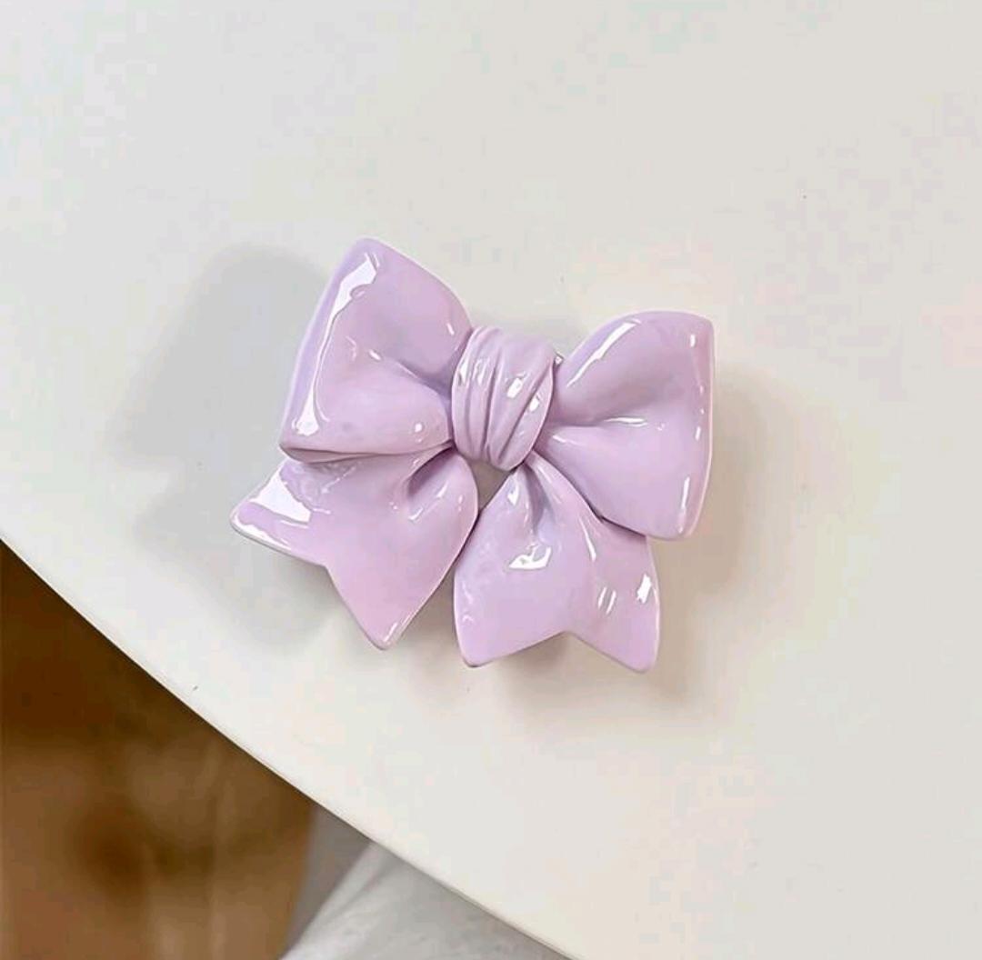 Purple Bow Grip