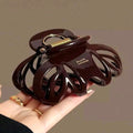 Quartz Hair Claw Brown