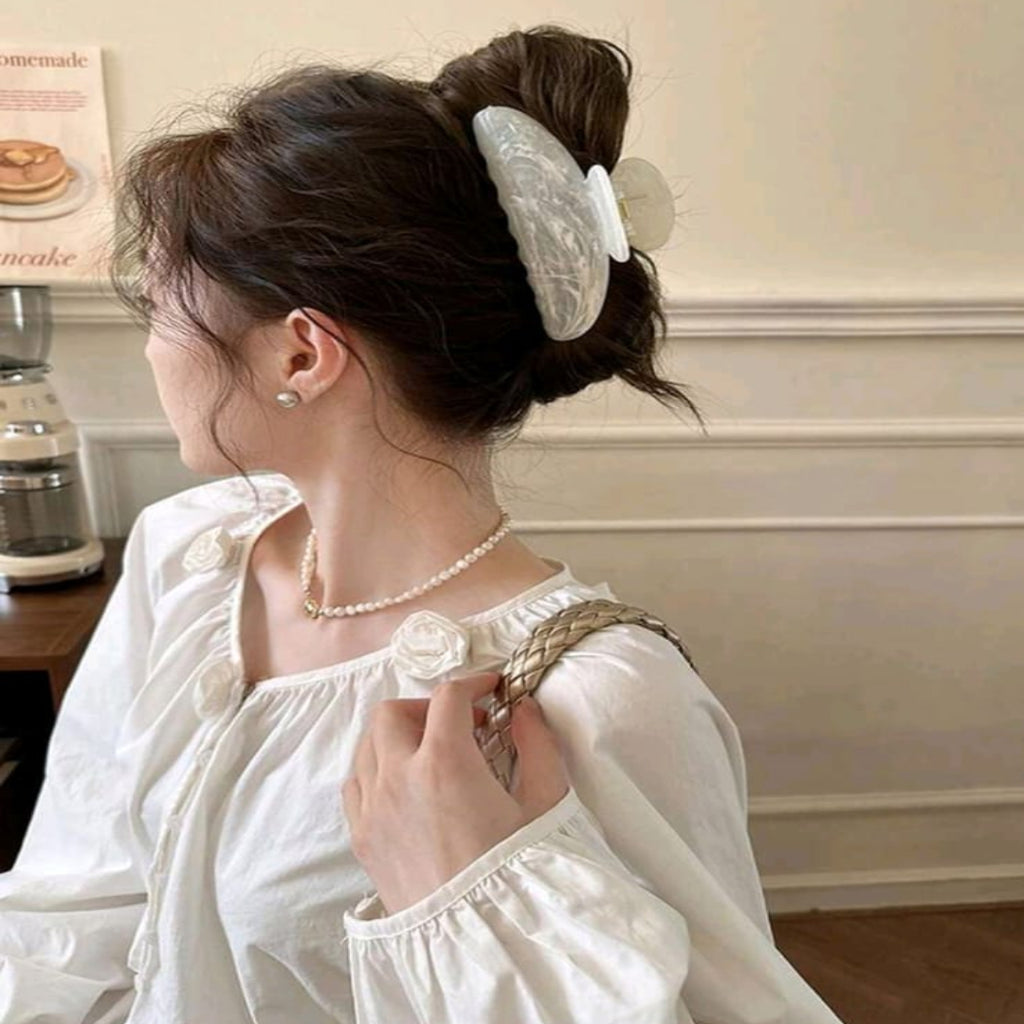 Dream Hair Claw White