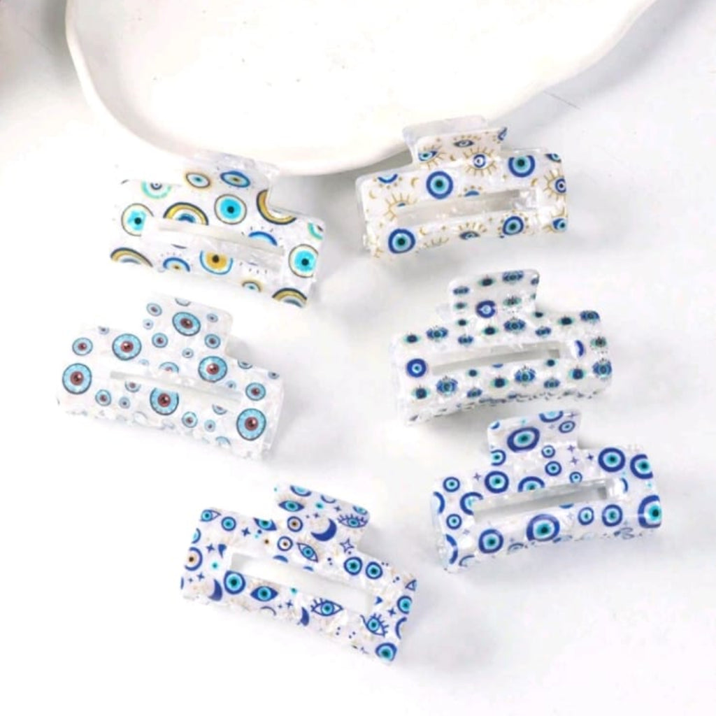 Evileye Hair Claw White