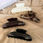 Glazed Hair Claw Black