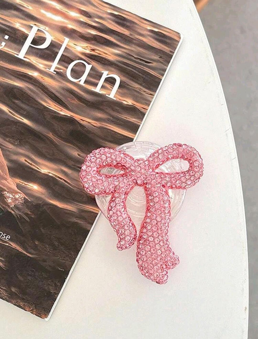 Pink Bow Grip