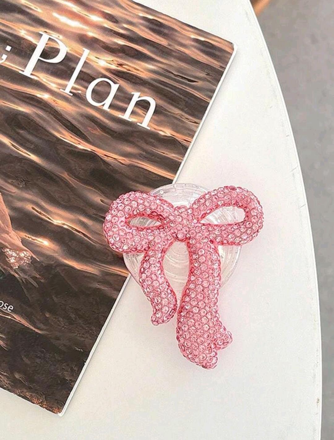 Pink Bow Grip